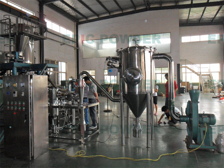 小型對(duì)撞式氣流粉碎機(jī)